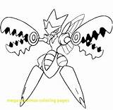 Sceptile Coloring Mega Pages Pokemon Getcolorings Printable sketch template