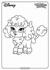 Coloring Pages Palace Pets Pdf Lacy Printable Whatsapp Tweet Email sketch template