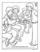 Coloring Lds Sacrament Jesus Pages Clipart Friend Nursery God Child Another Peter Am Church Primary Colouring Denies Lesson Choose Library sketch template