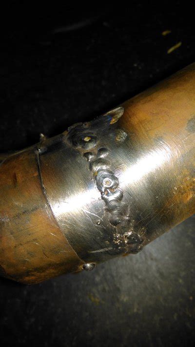 tips for butt welding exhaust pipe mig welding forum