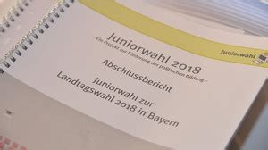 juniorwahl zur landtagswahl  bayerischer landtag
