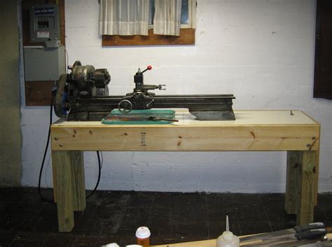 lathe bench  woodworking