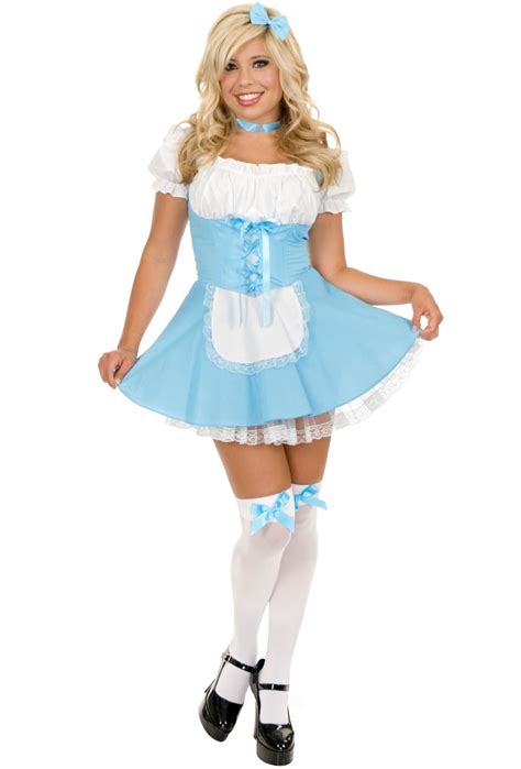 Alice In Wonderland Adult Womens Halloween Costume Ebay