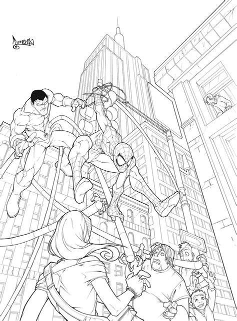 spiderman coloring page minister coloring