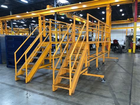 heavy duty mobile elevated work platform  high  long bridge  auctions