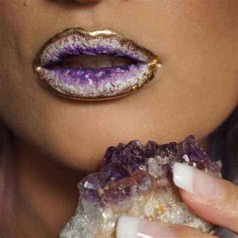 crystal lips would you try this shimmering new beauty trend beauty