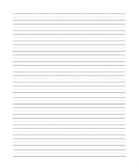 sample lined paper templates  ms word google docs psd