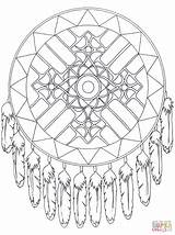 Coloring Dream Pages Catchers Getdrawings Catcher sketch template