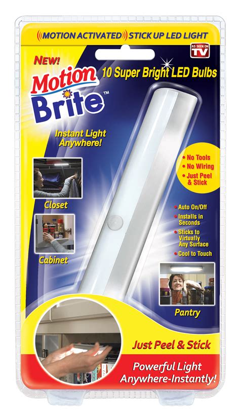 Buy As Seen On Tv Motion Brite Motion Activated Strip Lt Online At