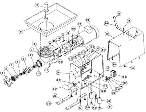 meat slicer parts diagram bruin blog