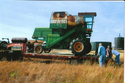 oliver combines  harvesters forum yesterdays tractors