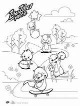 Hamsters Hamster Zhu Downloaden Uitprinten sketch template