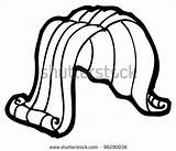 Wig Coloring Cliparts Library Clipart Cartoon sketch template