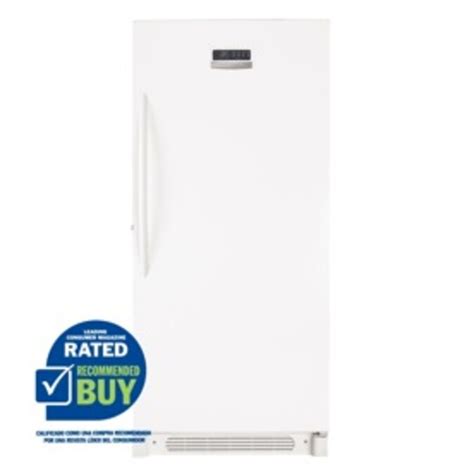 Frigidaire 16 6 Cu Ft Upright Freezer White Energy Star In The