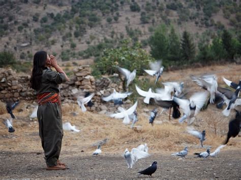 kurdish peshmerga fighters women on the frontline in