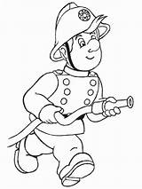 Firefighter Coloring Pages Kids Printable Bright Colors Favorite Color Choose sketch template