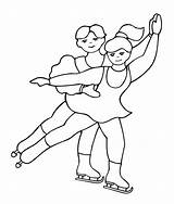 Coloring Figure Skating Pages Dancing Dance Kids Dd4l Team Skaters Printable Clipart Template Popular Comments Gif Pairs Library Coloringhome Books sketch template
