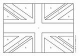 Flag Union Colouring Colour Sheets Coloring Jack Da English Great Sparklebox Britain Flags Pages Outline Colorare Kids United Kingdom Per sketch template
