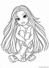 Coloring Pages Printable Moxie Girlz Coloring4free Related Posts sketch template