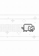 Nyan sketch template