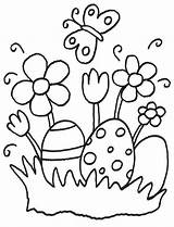 Ostern Ausmalbild Ausdrucken Kostenlos Ostereier Osterblumen Familie Schule Gemerkt sketch template