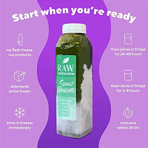 Raw Generation® Skinny Cleanse Immunity Shots Bundle 100 Raw Plant