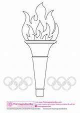 Torch Olimpica Olympique Flamme Olympische Antorcha Olympiades Tissue Hiver Olympiade Affiches Ringe Olympiques Primarygames E0 Handprint Gymnastics Theimaginationbox Olímpicos Grecia sketch template