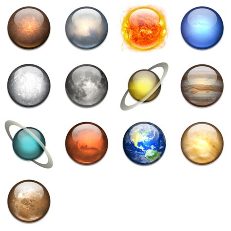 collection  solar system png hd pluspng