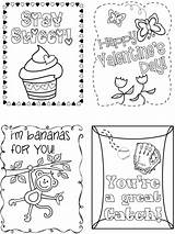 Cards Valentine Valentines Printable Kids Coloring Card Template School Happy Classroom Color Pages Printables St Templates Saint Worksheet Choose Board sketch template