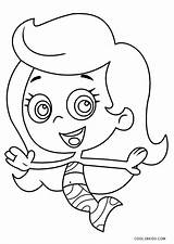 Bubble Guppies Coloring Pages Printable Halloween sketch template