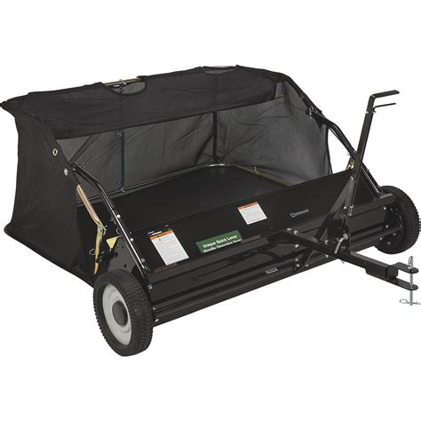 strongway inw lawn sweeper  cu ft capacity northern tool