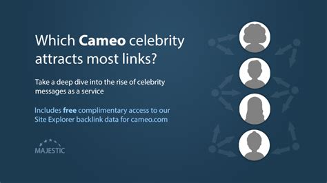 cameo celebrity attracts  links