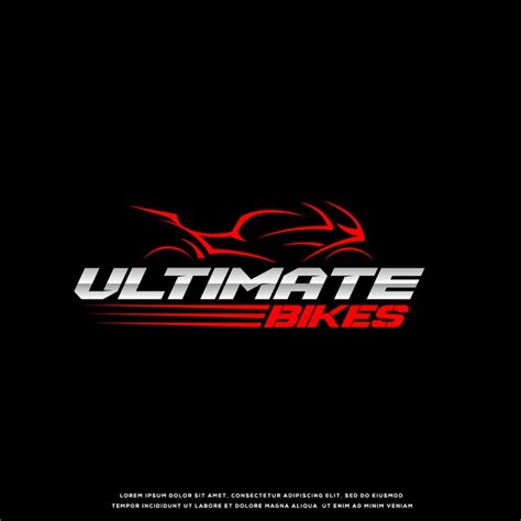 motorcycle dealer  brand ultimate bikes logo design contest