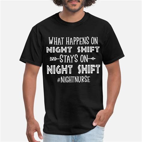 shop night shift nurse t shirts online spreadshirt