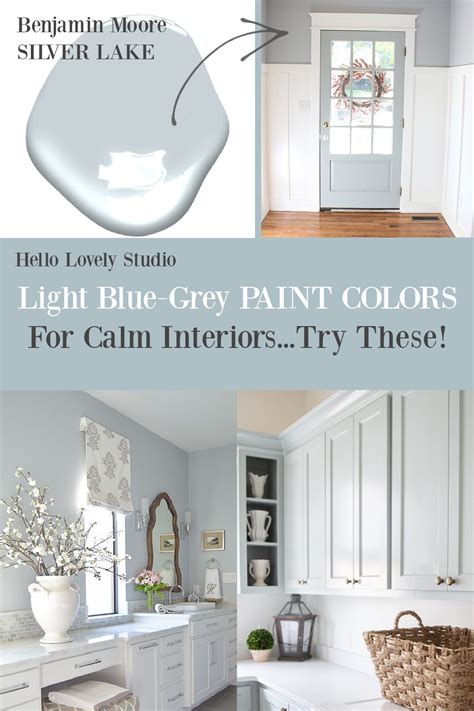 light blue grey paint living room baci living room