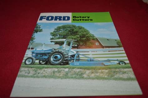 ford tractor      rotary cutter dealers brochure amil ebay