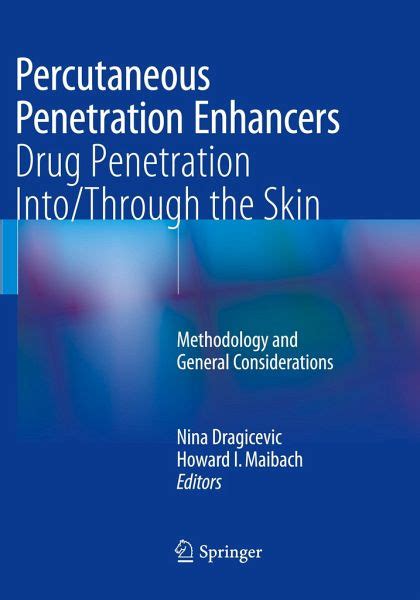 percutaneous penetration enhancers drug penetration into through the