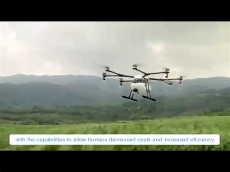 introducing  dji gh  agras crop spraying aerial application drone system youtube