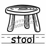 Stool Pages sketch template