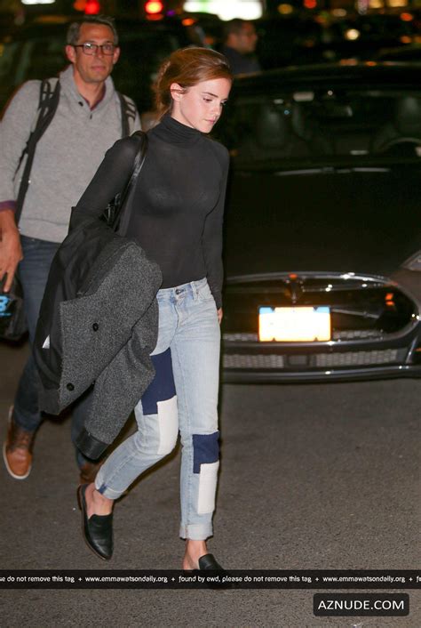 Emma Watson Spotted In New York City Aznude