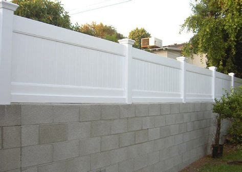block wall fence images  pinterest concrete blocks khpos