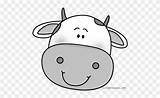 Cow Face Head Coloring Clipart Pages Cute Clipartblack Animal Transparent Nicepng sketch template