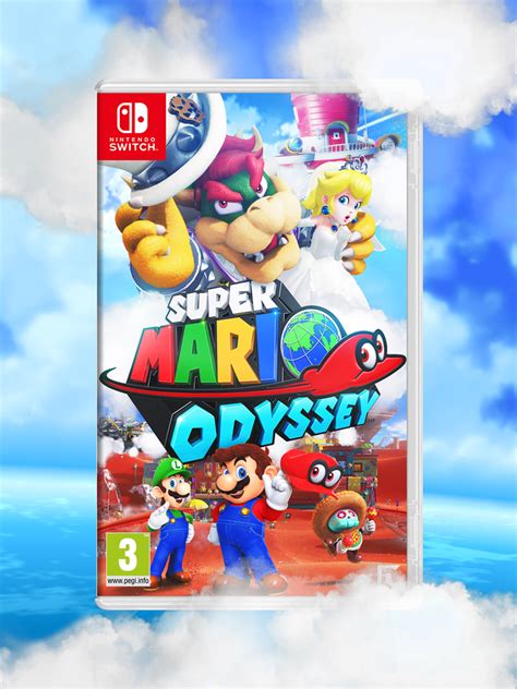 Wunder Perseus Jahrhundert Super Mario Odyssey Box Art Mart