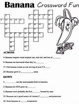 Crossword Puzzle Answers Bananas sketch template