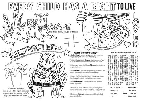 child matters coloring page
