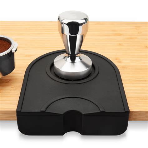 silicone coffee tamper mat perfect  home coffees espressoworks