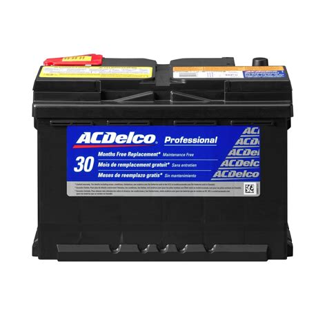 acdelco professional silver car battery world