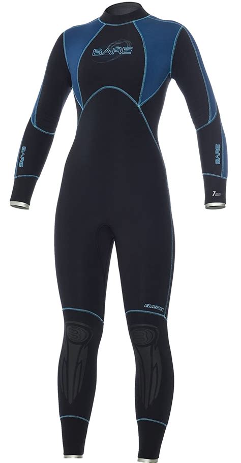bare mm elastek womens full suit scuba diving wetsuit ebay