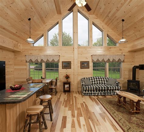 melhores ideias de log cabin modular homes  pinterest decoracao  casa  troncos