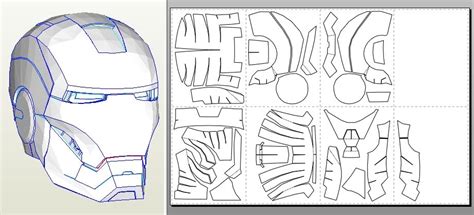 printable iron man helmet template printable word searches